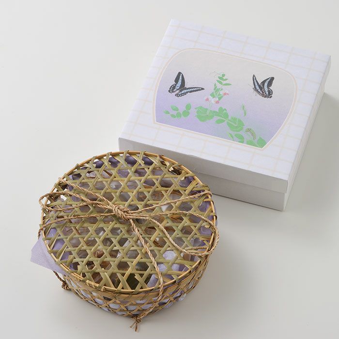 ぐーどすえ金つば(12個竹籠入り/ギフト仕様)