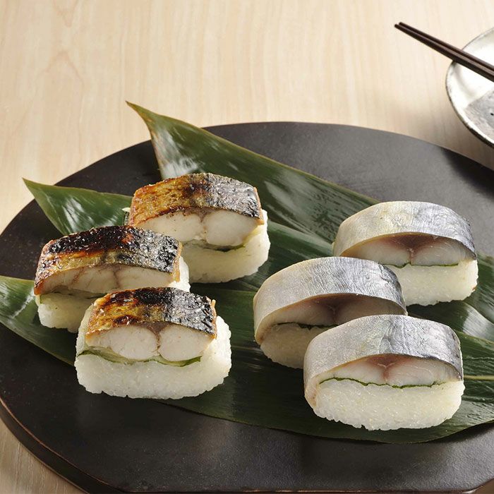鯖寿司セット(焼き鯖・〆鯖)