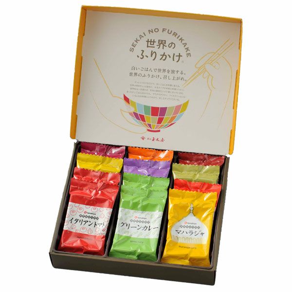 新橋玉木屋 世界のふりかけ(12パック入)