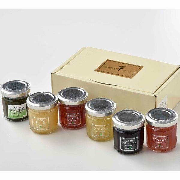 【たかはたファーム】 ミニジャムセット(6個詰合せ)