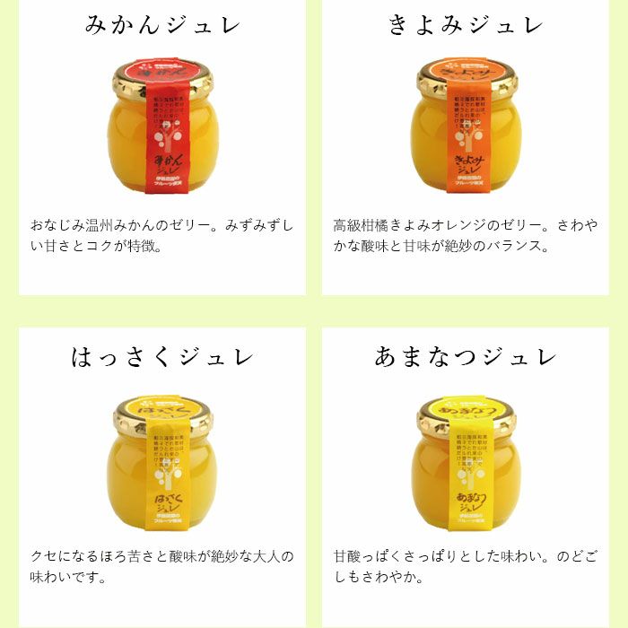 【伊藤農園】100％ピュアジュースと寒天ジュレのセット