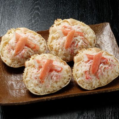 ずわい甲羅めし４個【マルマ松本商店】