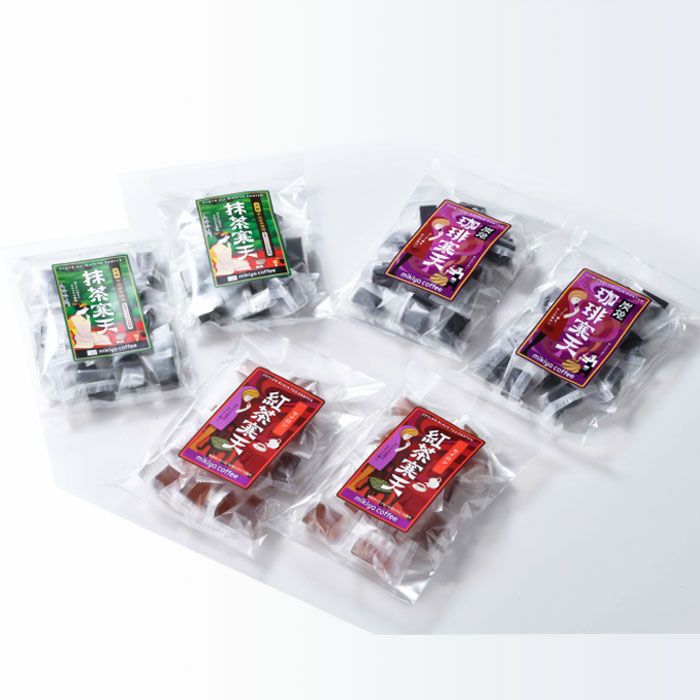 懐かしい寒天３種セット 三喜屋珈琲