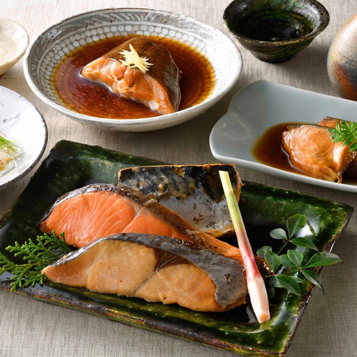 なだ万 料亭の焼魚・煮魚詰め合せ