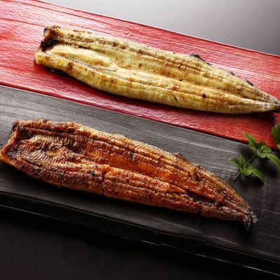 豊橋うなぎ紅白セット（蒲焼き・白焼き）