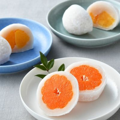 愛媛の柑橘大福食べ比べセット(6個セット)【一福百果・清光堂】