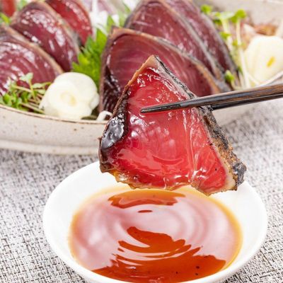 完全ワラ焼き　龍馬タタキ（南方ギフトセット）たれ・塩付き