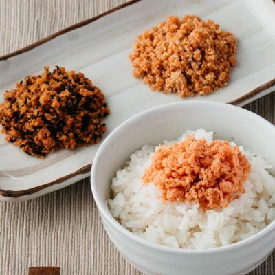 味紀行 鮭フレーク食べ比べセット（3本）【三幸】