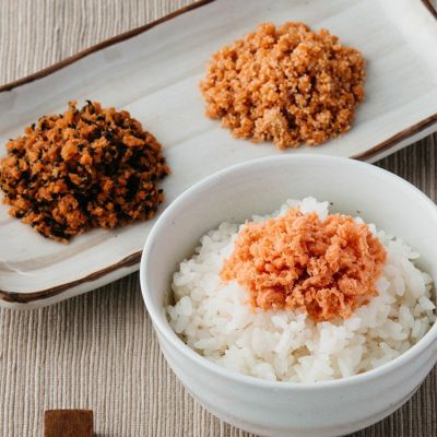 味紀行 鮭フレーク食べ比べセット（6本）【三幸】