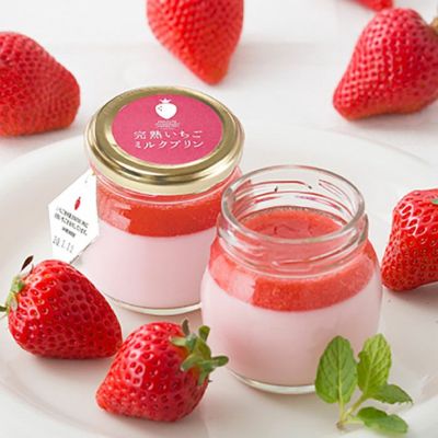 完熟いちごミルクプリン（6個）