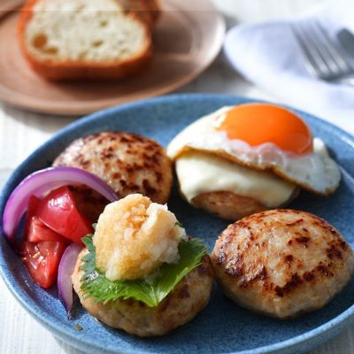 大山ハーブチキン 手ごねハンバーグ 10個入