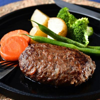 【再入荷】数量限定販売　近江牛粗挽ジューシーハンバーグ　3kg 近江牛 ハンバーグ 1kg 200g × 5個 淡路島の玉ねぎ入り 冷凍