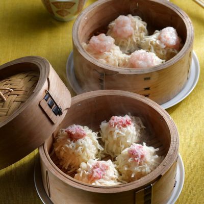 かにトロ・えびトロしゅうまいセット(特製たれ付き)