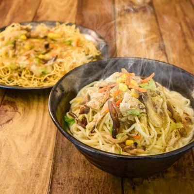 雲仙きのこ本舗 滋味長崎ちゃんぽん・皿うどんセット（各4食）