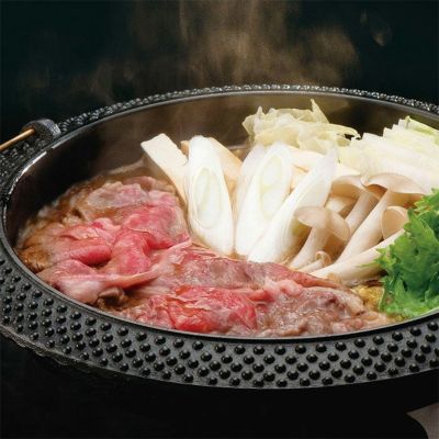 讃岐オリーブ牛モモすき焼き