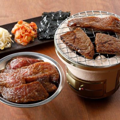 焼肉ヒロミヤ＋ 味付き特選黒毛和牛カルビ 125g×2パック