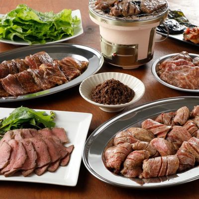 焼肉ヒロミヤ＋ 味付焼肉満足5種セット