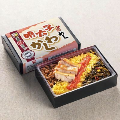 全国旅気分「九州」明太子かしわめし 2箱セット