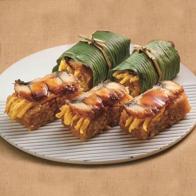 福岡 「柳川鰻遊乃庄」 炙りうなぎ笹めし
