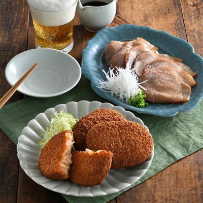 焼き豚コロッケ＆焼き豚スライスセット