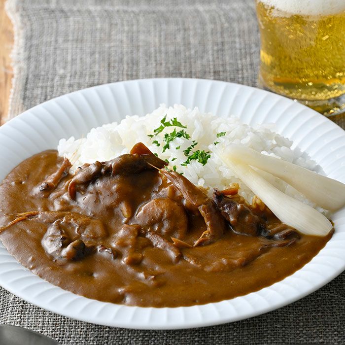 白えびとほたるいかのシーフードカレー