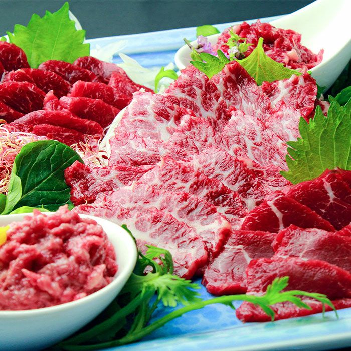 鮮馬刺しバラエティ5種セット｜おとなの週末お取り寄せ倶楽部