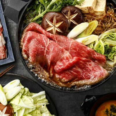 松阪牛＆神戸牛 すき焼き食べ比べセット（松阪牛すき焼きモモ肉、神戸牛すき焼きモモ肉 各250g）