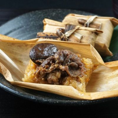 但馬牛竹皮包みおこわ