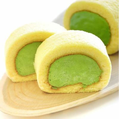 濃茶ロールケーキ（2本）