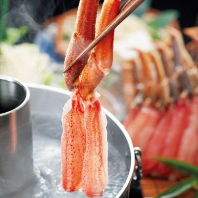 せんざん  かにしゃぶ鍋セット(3～4人前)