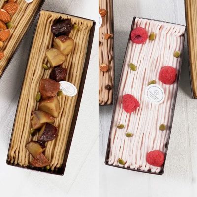 shirokane sweets TOKYO 白金プレミアムモンブランプディング（皇室献上栗 山江栗・ストロベリーフランボワーズ）2種セット