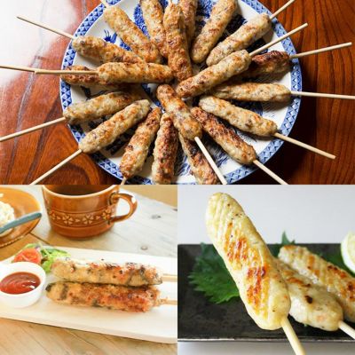 牛たん入りつくね・チーズ入りつくね・海老入りつくね3種セット