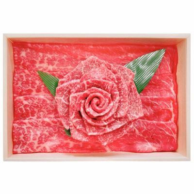 神戸牛 花盛り（焼肉モモ300g、焼きしゃぶ200g）
