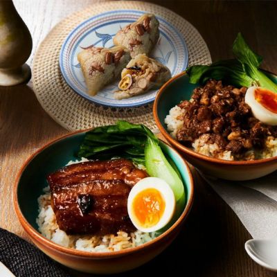 沖縄琉球ちまきと琉球ルーローセット