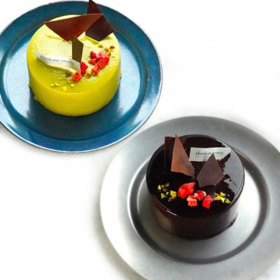 shirokane sweets TOKYO ケーキ ミロワール（3号サイズ）・ピスターシュ（3号サイズ）2個セット