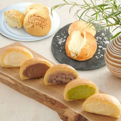 【八天堂】くりーむパン定番7種10個詰合せ