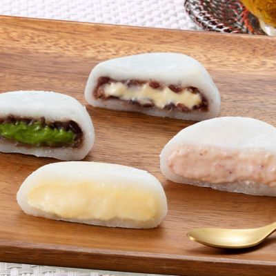 【八天堂】とろけるくりーむ大福4種12個詰合せ