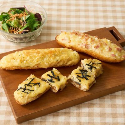 帆立たっぷりグラタンパン3種セット