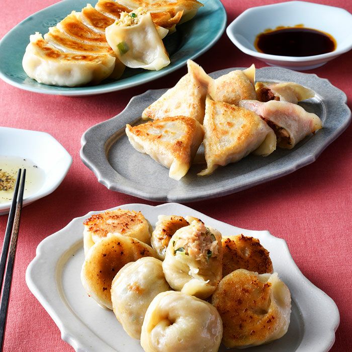 小松名物ぽうの大きな餃子人気詰め合わせセット（プレーン・生姜・梅）