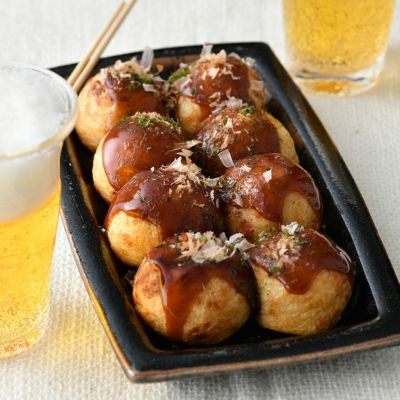 大阪【あほや】監修 ふわトロたこ焼きソース付き