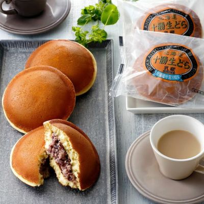 北海道十勝生どら（10個） 【乳蔵】