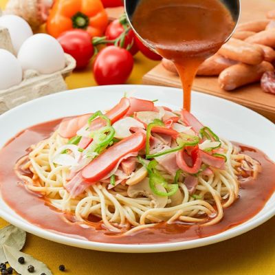 スパゲッティ・ハウス ヨコイ監修 名古屋ナポリタン あんかけ風（200g）×6パックセット