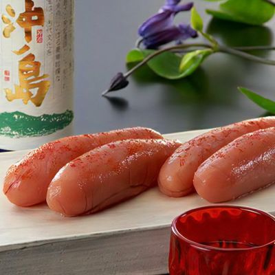 無着色 辛子明太子 宗像 樽入（450g）