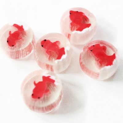 金魚すくい飴2種セット（桃色・空色）