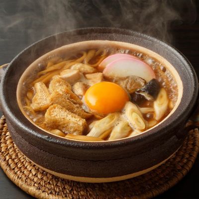 【なごやきしめん亭】名古屋名物 コーチン味噌煮込うどん(10食)