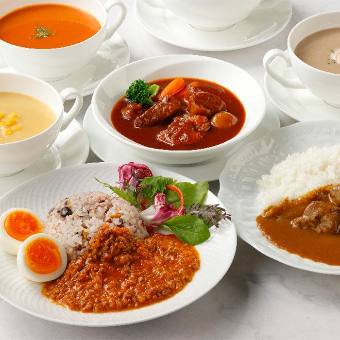 ホテルニューオータニ レトルトスープ・惣菜セット（8個入）｜おとなの