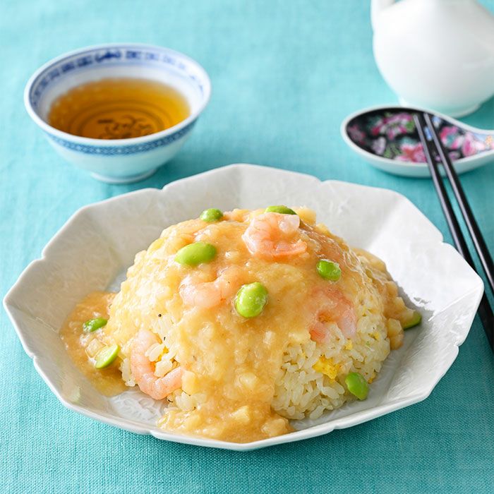【京、静華】宮本静夫監修 直火炒めのえび炒飯と蟹あんかけ丼のもと