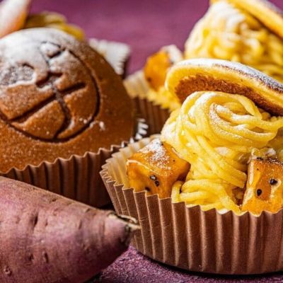 紅はるかモンブラン焼き芋クリーム生どら焼き（4個）
